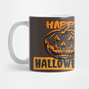 Happy Halloween Tshirt Hoodies Pumpkin Orange Mug